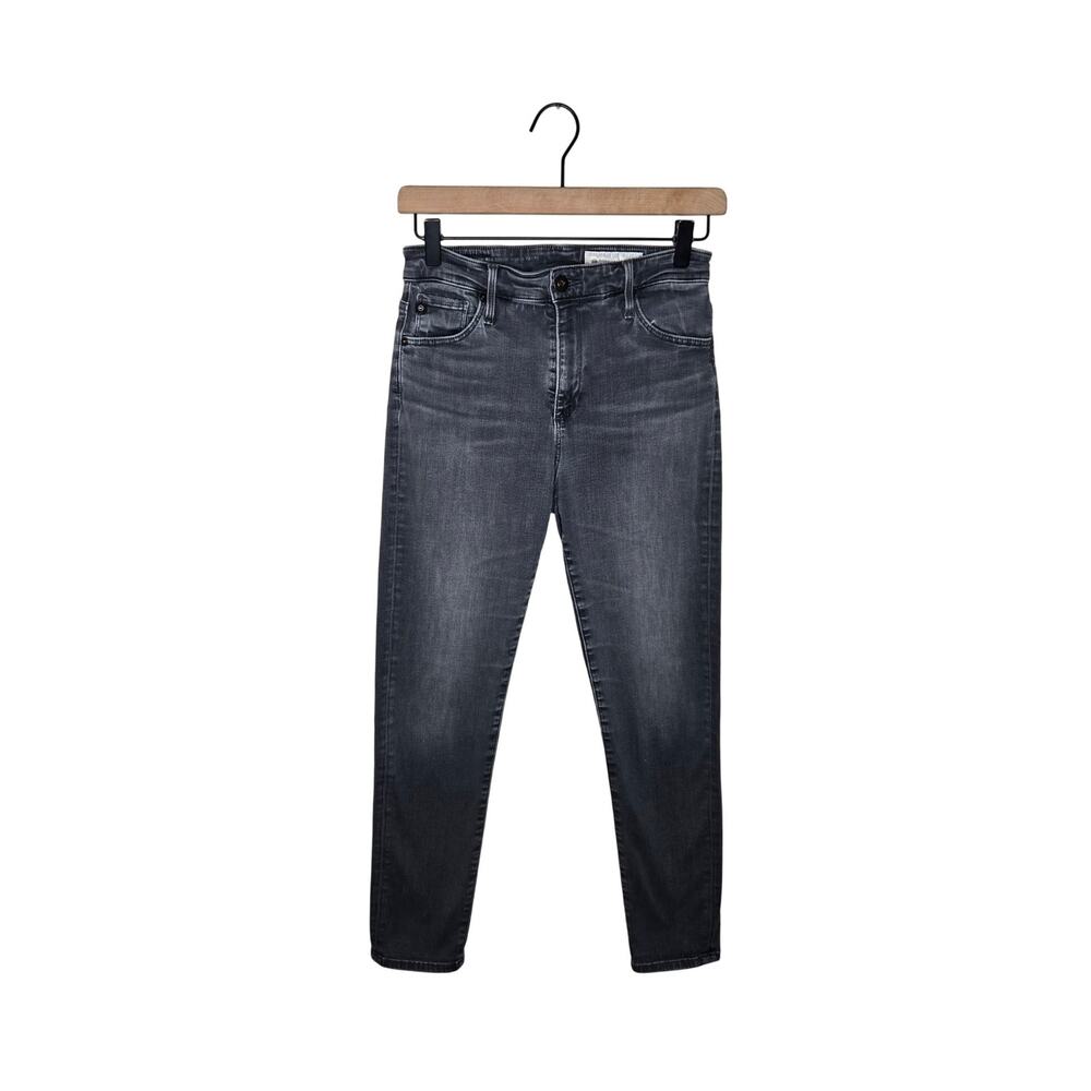 AG The High Rise Stevie Ankle Jeans Gray Size 28P